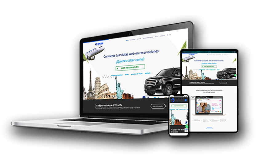 Sitios web adaptables a dispositivos móviles